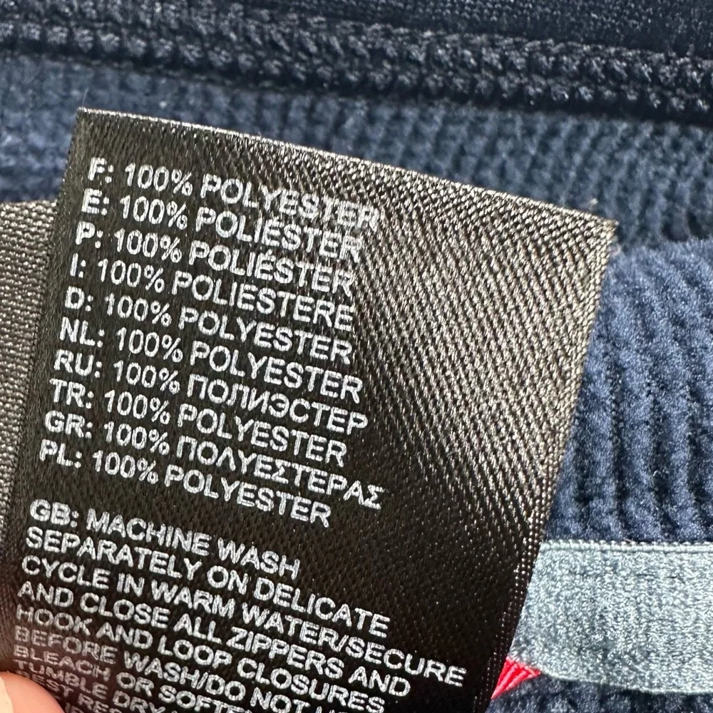 The North Face Quarter Zip Pullover in Navy Sz Large